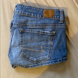 Blue jeans shorts